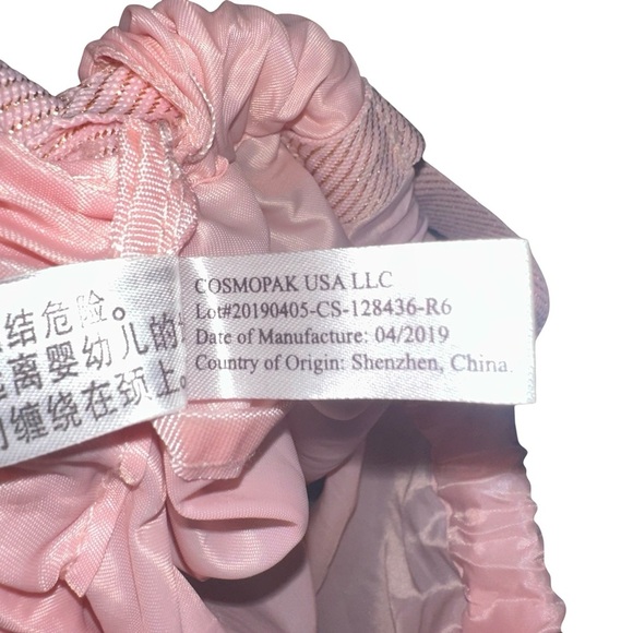 Disney Parks Bibbidi Bobbidi Boutique Cinch Sack Bag Princess Pink Carriage - Picture 6 of 7